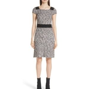 St. John Eyelash Tweed Dress